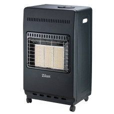 Газовий обігрівач ZILAN ZLN2830, 4200Вт, витрата газу: 300 г/год, шаланг + фіксатор балону, Box