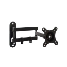 Кронштейн для TV PiPo PP- 180, 10 "-32", до 15кг, поворотний 150°, Black, Box