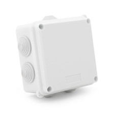 Коробка розподільна зовнішня YOSO 100х100х70 IP55 колір білий(100*100*70)