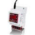 Захисне реле з контролем струму та напруги Volt-control VC-01-40Т на DIN-рейку, 32А, 7000Вт, 85-400В, тримодульне (червоний індикатор)