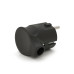 Вилка із заземленням кутова, 16A 250V, A105, Black, Q40