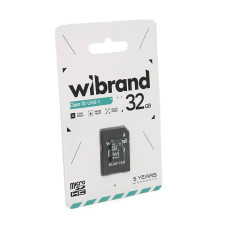 Карта пам'яті Wibrand microSDHC Class 10 UHS-I, 32GB