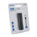 Акумулятор 18650 Li-Ion Beston 4.2/3.7/2.5V, USB-Micro, 2600mAh (negative electrode + protection plate)