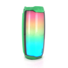 Бездротовий Bluetooth динамік PULSE 4 LED, 10W, 4000mAh, дистанція-10m, Green, Corton BOX