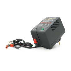 Автоматичне ЗУ для акумулятора MW-AZU12 12V (1,3-13Ah) (MF,WET,AGM,GEL,NICD,NIMH), 180-240V, Ток заряду 0.3-0.8A, крокодили в комплекті