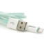 Кабель iKAKU KSC-723 GAOFEI smart charging cable for iphone, Green, довжина 1м, 2.4A, BOX