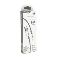 Кабель iKAKU KSC-723 GAOFEI smart charging cable for iphone, Gray, довжина 1м, 2.4A, BOX