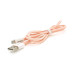 Кабель iKAKU KSC-723 GAOFEI smart charging cable for micro, Pink, довжина 1м, 2.4A, BOX