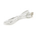 Кабель iKAKU XUANFENG charging data cable for iphone, White, довжина 1м, 2,1А, BOX