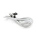 Кабель iKAKU KSC-028 JINDIAN charging data cable for iphone, Silver, довжина 1м, 2.4A, BOX