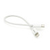 Кабель iKAKU KSC-653 FEIYUE PD100W fast charging short cable (Type-C to Lightning), White, довжина 0.25м, BOX