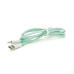 Кабель iKAKU KSC-723 GAOFEI PD60W smart fast charging cable (Type-C to Lightning), Green, довжина 1м, BOX