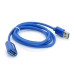 Подовжувач KAKUSIGA KSC-753 ZUOFEI USB AM/AF USB3.0 Charging Data Extension Cable, 1,2m, Black, Box