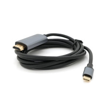 Кабель HDMI (тато) - Type-C (тато),4K, 60HZ, Chip:2172U, 1.8m, Black