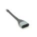 Конвертер Type-C (тато)/HDMI(мама), 18cm, плоский, Black-gray