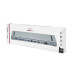 Хаб-конвертор 12 в 1 Type-C (тато) на Type-C(мама)+2*USB2.0(мама)+USB3.0(мама)+2*HDMI(мама)+VGA(мама)+SD/TF+RJ45+ jack3.5 (мама)+PD, 10cm, Silver, Box