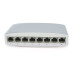 Комутатор Gigabit Ethernet ONV-H3008S у пластиковому корпусі, 8*1000Мб портів, 5В 1Ач, 140х78х32