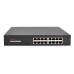 Комутатор Gigabit Ethernet ONV-H3016 у металевому корпусі, 16*1000Мб портів, 270х181х44 мм