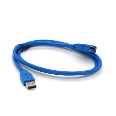 Подовжувач USB 3.0 AM/AF, 1.0m, Blue, Пакет
