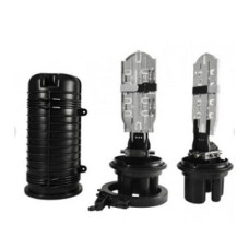 Муфта оптична Crosver FOSC-TA400/24-1-24 тупикового типу, герметична, 5 вводів, 4 касети, до 48 зварок