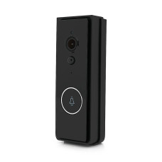 Автономний вуличний/внутрішній Відеодзвінок 2MP YOSO DoorVision-WIFI-00-2 Tuya. на батареях 18650 . WIFI. запис на карту SD. Чорний (акумулятори не входять в комплект)