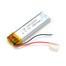 Літій-полімерний акумулятор 4*08*40mm (Li-ion 3.7В 350мА·год)