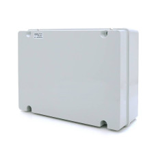 Коробка розподільна, СOURBI 245х190х90 з поворотною кришкою, IP65 (негорюча)