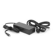 Блок живлення MERLION для ноутбука DELL 90W штекер Type-C, довжина 0,9м + кабель живлення