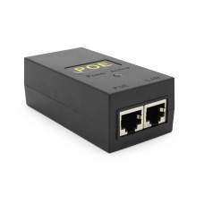 POE інжектор 12V 2A (24Вт) з портами Ethernet 10/100 Мбіт / с + кабель живлення 1,0м