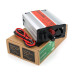 Інвертор напруги RITAR RSX-500, 12V/220V, 500W з апроксимувати синусоїдою, 1xShuko, 1xUSB, клемні дроти, BOX, Q20