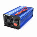 Інвертор напруги Carspa-SINUS P1000-242(1000Вт), 12/220V, 1xShuko, 1USB, клеми, Box Q4