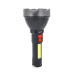 Ліхтар ручний LANTERNA ZJ-05, 1W Led CreeXPE+COB, 3+1 режим, вбудований аккум, корпус міцний пластмас, індикатор, USB кабель, IP40. 190х83х34, Box