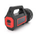 Ліхтар пошуковий Pahther PT-8895, 1LED+COB T6, 10W, 3+2+2 режими, 3600mah, Black, IP40, USB кабель+Solar, 200х95х130мм, BOX