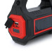 Ліхтар пошуковий Pahther PT-8895, 1LED+COB T6, 10W, 3+2+2 режими, 3600mah, Black, IP40, USB кабель+Solar, 200х95х130мм, BOX