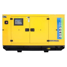 Генератор дизельний AKSA - A4CRX46TI, трифазний 230/400V, 50Hz, 110KVA (88КВт), об'єм 155л, комплектується АВР (30687), АВР у комплект не входить!