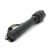 Ліхтар ручний Bailong BL-L-6-P90, 1LED P90, 50W, 3 режими, ZOOM, 2х18650/12800 Black, IP44, кабель USB-micro, 230х50х32мм, BOX