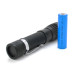 Ліхтарик ручний Watton WT-028, Cree T6+16SMD, 3 реж., ZOOM, 6800mAh акумулятор, зарядка microUSB,IP44. 135 х 30 х 20. BOX