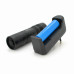 Ліхтар ручний Watton WT-313, 1LED Cree T6, 3W, 5 режимів, ZOOM, 18650/2800mah (перехідник 3*AAA), Black, IP44, СЗУ, 120х33х33мм, BOX