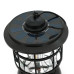Лампа-ліхтар SW-1933T, 3LED, диммер, корпус-пластик, ударостійкий, USB кабель + Solar, акум 18650, Black, BOX