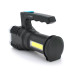 Ліхтар пошуковий Portable Lamp YT-81043, 4LED T6+COB, 5W, 3+1 режим, 1200mah, Black, IP40, USB кабель, 140х70х90мм, BOX