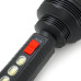 Ліхтарик ручний LATERNA RD-407 TY-849, 3W. OSL+COB. 3+1 режим, вбудований акумулятор, IP40 . 210х88х45. Box
