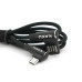 Кабель iKAKU KSC-028 JINDIAN charging data cable for micro, Black, довжина 1м, 2.4A, BOX