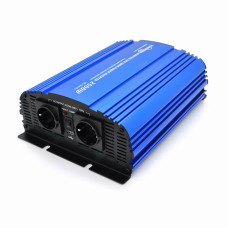 Інвертор напруги Tommatech MS-2500, 12V/220V, 2500W з апроксимованою синусоїдою, 2Shuko, USB, 2*клемні дроти, 10 запобіжників, Q2