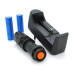 Ліхтар ручний KAMASTAR KM-82, 1LED CREE Q5, 3W, 3 режими, ZOOM, АА/1300mah, Black, IP40, СЗУ, 82х26х26мм, BOX