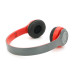 Бездротові навушники Bluetooth P47 Led, Red/Silver