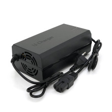Зарядний пристрій Jinyi для акумуляторів LiFePo4 72V(87,6V),24S,6A,штекер Triangle plug (T-tipe/IEC/C13 N+L-), з індикацією,BOX
