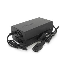 Зарядний пристрій Jinyi для акумуляторів Li-ion 60V(67.2V),16S,6A,штекер Triangle plug (T-tipe/IEC/C13 N+L-). з індикацією,BOX