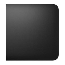 Кнопка для одноклавішного або прохідного вимикача Ajax SideButton (1-gang/2-way) black