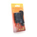 Набір BOROFONE BA53A СЗУ 2xUSB+ кабель Type-C, 2.1A, 1м, Black, Blister-box