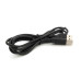 Кабель USB 2.0 AM/BM, 1.5m, чорний, Пакет Q500
